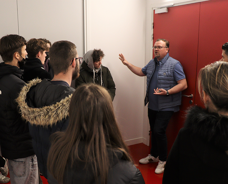 Metz Numeric School visite Advanced Mediomatrix